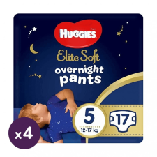 Huggies Elite Soft Overnights Pants éjszakai bugyipelenka 5, 12-17 kg, 68 db pelenka