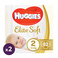 Huggies Elite Soft újszülött pelenka 2, 4-6 kg, 164 db pelenka