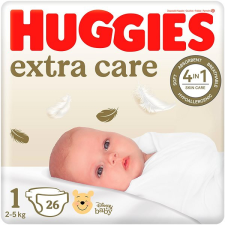 Huggies Extra Care 1-es méret (26 db) pelenka