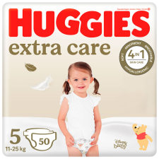 HUGGIES® Extra Care egyszer használatos pelenka 5 (12-17 kg) 50 db pelenka