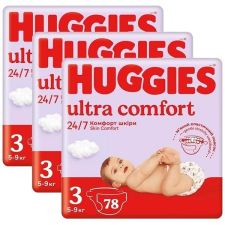 Huggies Ultra Comfort Mega 3 (234 db) pelenka