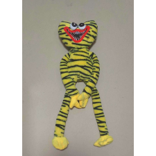 Huggy Wuggy Poppy Playtime plüss figura 60cm, tigris csíkos, SÁRGA-FEKETE plüssfigura