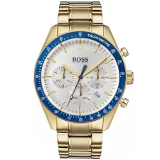  Hugo Boss Trophy 44 mm aranyszínű rozsdamentes acél férfi kronográf karóra karóra