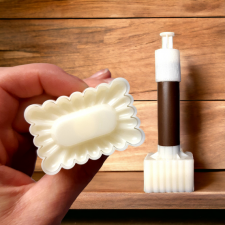  Hullámos Szélű Állítható Sütikiszúró - Tölthető Kekszekhez sütés és főzés