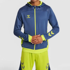  Hummel Lead Polyester Zipp Kapucnis Férfi Jacket férfi pulóver, kardigán