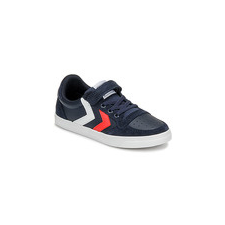 Hummel Rövid szárú edzőcipők SLIMMER STADIL LEATHER LOW JR Kék 31 gyerek cipő
