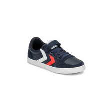 Hummel Rövid szárú edzőcipők SLIMMER STADIL LEATHER LOW JR Kék 38 gyerek cipő
