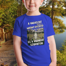  Humoros gyerek póló vadászoknak - A vadászat