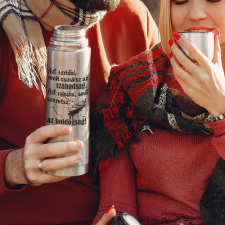  Humoros horgász termosz - A méret nem számít termosz