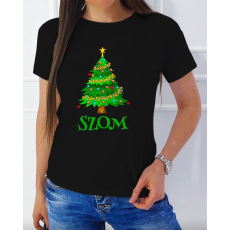  Humoros karácsonyi ajándék - Fa szom női póló