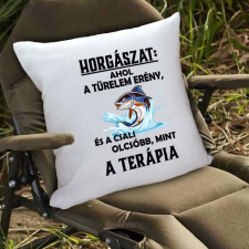  Humoros párna pecásoknak - Horgász terápia lakástextília