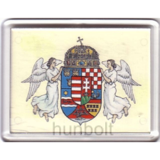 Hunbolt Angyalos címer hűtőmágnes (műanyag keretes) hűtőmágnes