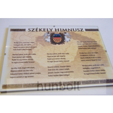Hunbolt Asztalra tehető és falra akasztható üveglapos Székely Himnusz 21X30 cm grafika, keretezett kép