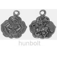 Hunbolt Bulcsú vezér- tarsoly lemez nyaklánc bőrszíjjal (26 mm) nyaklánc