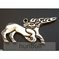 Hunbolt Csodaszarvas kulcstartó (40x20 mm) ezüst színű kulcstartó
