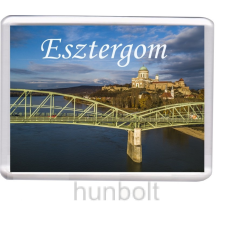 Hunbolt Esztergom -Mária Valéria híd hűtőmágnes (műanyag keretes) hűtőmágnes