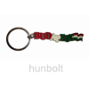 Hunbolt Fém Budapest nemzeti színű kulcstartó