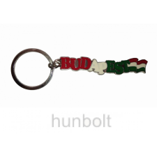 Hunbolt Fém Budapest nemzeti színű kulcstartó kulcstartó