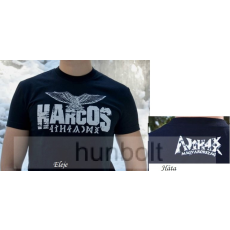 Hunbolt HARCOS-TURUL póló- fekete