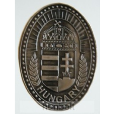 Hunbolt Koszorús címeres ovális ón hűtőmágnes 10X7 cm hűtőmágnes