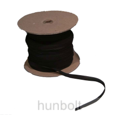 Hunbolt Lapos fekete gumiszalag 6 mm szélességű 10 méter /csomag gumiszalag