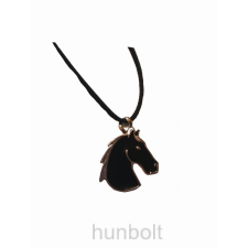 Hunbolt Lófej fekete háttérrel nyaklánc 3,2x3,5 cm nyaklánc
