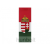 Hunbolt Magyar címeres piros-fehér-zöld italos dísztasak 124x76x362, ajándék tasak