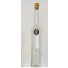 Hunbolt Sárvári vár ón címkés hosszú pálinkás üveg 0,5 liter