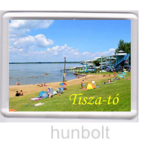 Hunbolt Tisza-tó Strand hűtőmágnes (műanyag keretes) hűtőmágnes