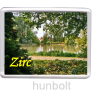 Hunbolt Zirc Arborétum hűtőmágnes (műanyag keretes)