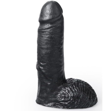 HUNG SYSTEM - DILDÓ FEKETE SZÍNŰ MARCEL 17 CM műpénisz, dildó