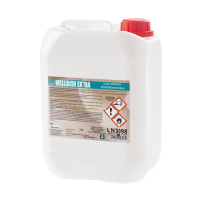 Hungaro Chemicals Well Dish Extra savas, koncentrált fehérítő- folteltávolító szer 5kg tisztító- és takarítószer, higiénia