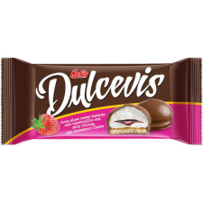Hungaro Impex Kft. Nefis Dulcevis keksz 70g Eper zselés-pillecukros csokoládé és édesség