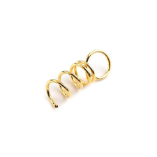  Hungarocell akasztó, arany. Mérete: 10x30 mm dekorációs kellék