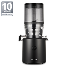 Hurom H320N Premium Slow Juicer (MATT FEKETE) + Juice Biblia gyümölcsprés és centrifuga