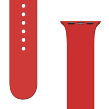 Hurtel APS szilikon csereszíj Apple Watch 9 / 8 / 7 / 6 / 5 / 4 / 3 / 2 / SE (41 / 40 / 38mm) piros okosóra kellék