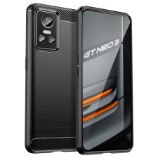 Hurtel Carbon Case tok Realme GT Neo 3 rugalmas szilikon Carbon tok fekete tok és táska