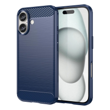 Hurtel Carbon tok iPhone 16 - kék tok és táska