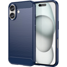 Hurtel Carbon Tok iPhone 16 Plus - Kék (5907769364785) tok és táska
