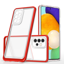 Hurtel Clear 3az1ben tok Samsung Galaxy A73 telefontok gél piros tok és táska