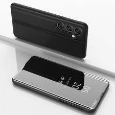 Hurtel Clear View kinyitható tok Samsung Galaxy A16 4G/5G - fekete tok és táska