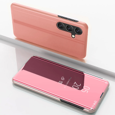 Hurtel Clear View kinyitható tok Samsung Galaxy A16 4G/5G - rózsaszín tok és táska