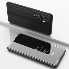 Hurtel Clear View kinyitható tok Samsung Galaxy S25 Plus - fekete tok és táska