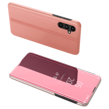 Hurtel Clear View Samsung Galaxy A54 5G flips tok rózsaszín tok és táska