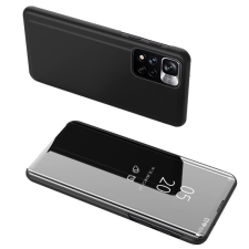 Hurtel Clear View tok Realme 9 Pro fekete tok és táska