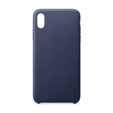 Hurtel ECO bőr tok iPhone 12 mini sötétkék tok és táska