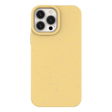 Hurtel Eco Case tok iPhone 14 Plus szilikon lebomló tok sárga tok és táska