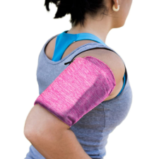 Hurtel Elasztikus szövet karszalag karszalag futáshoz fitness XL rózsaszín XL rózsaszín tok és táska