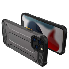 Hurtel Fekete Armor ütésálló iPhone 13 Pro Max tok tok és táska