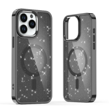 Hurtel Glitter MagSafe tok iPhone 16 Pro Max - fekete csillogós tok és táska